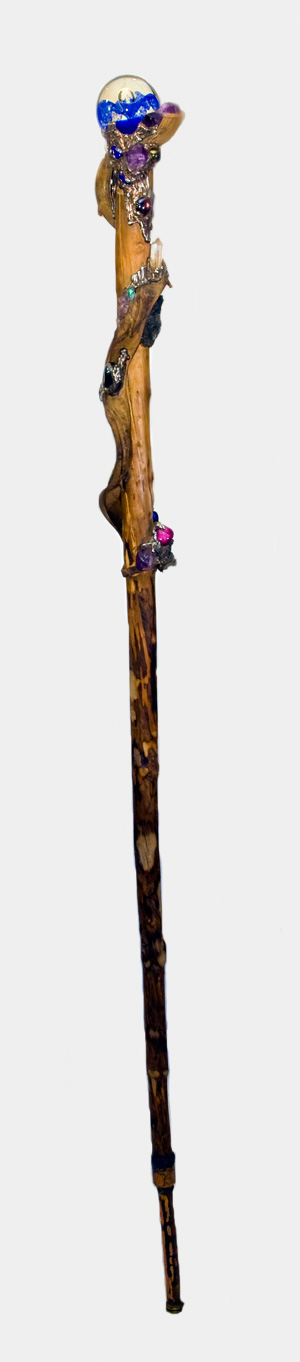 Flower Guardian Wizard Staff - Click Image to Close